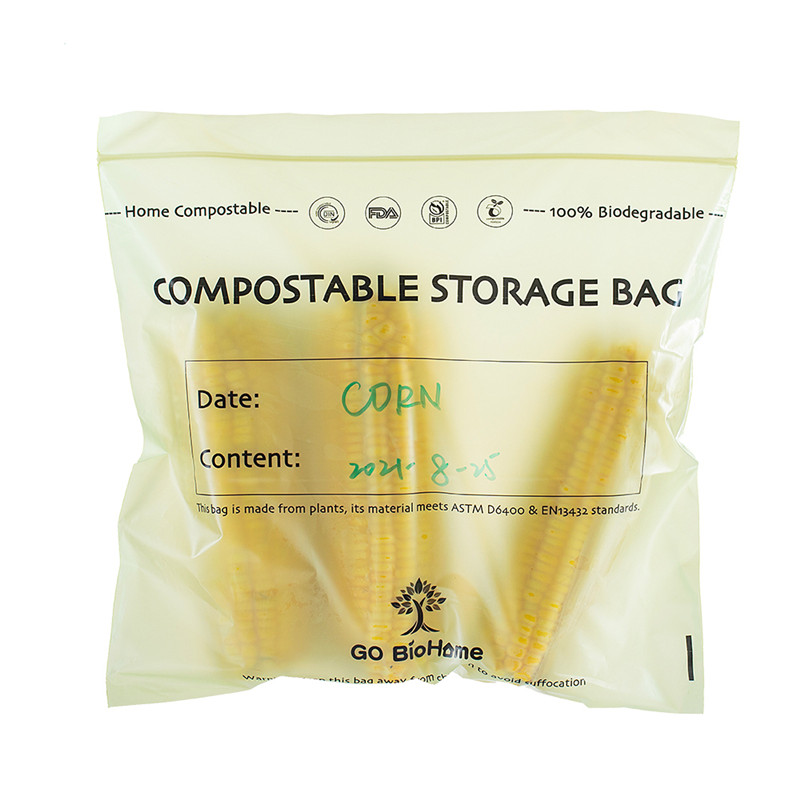 Compostable Ziplock/Food Storage Bag