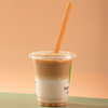 Compostable Coffee Grounds PLA Drinking Straw