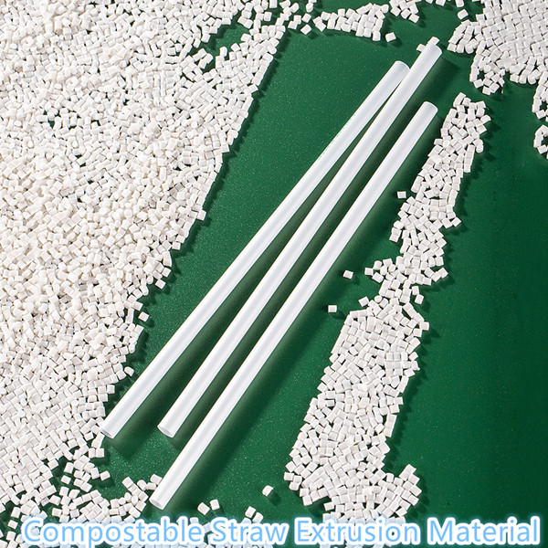 Bio Compostable Compound Straw Extrusion Material