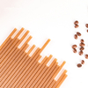 Compostable Coffee Grounds PLA Drinking Straw