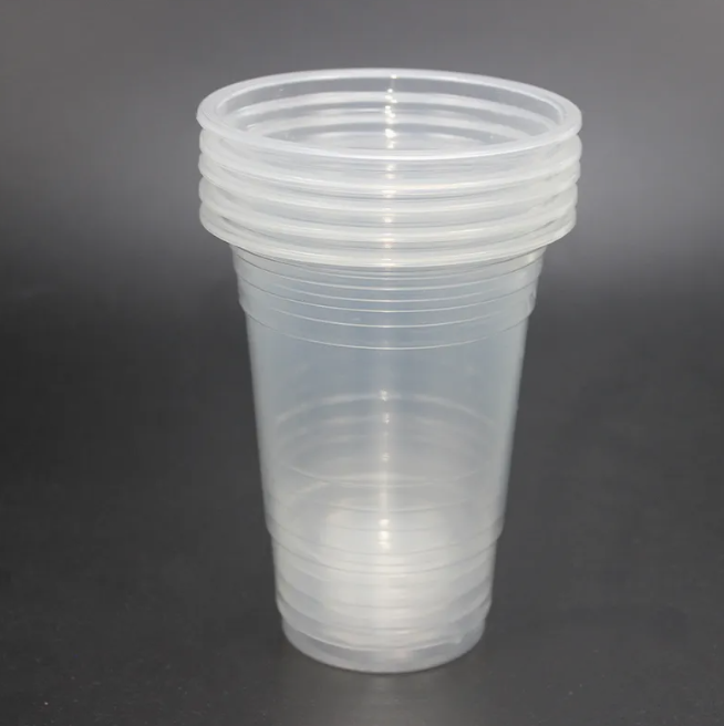 Custom Printed PP Plastic Cups - Disposable Hot Drink Cups for Coffee & Tea