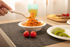 Natural Sugarcane Bagasse Bamboo Fibers Sturdy Compostable Disposable Round 350ml Paper Bowls