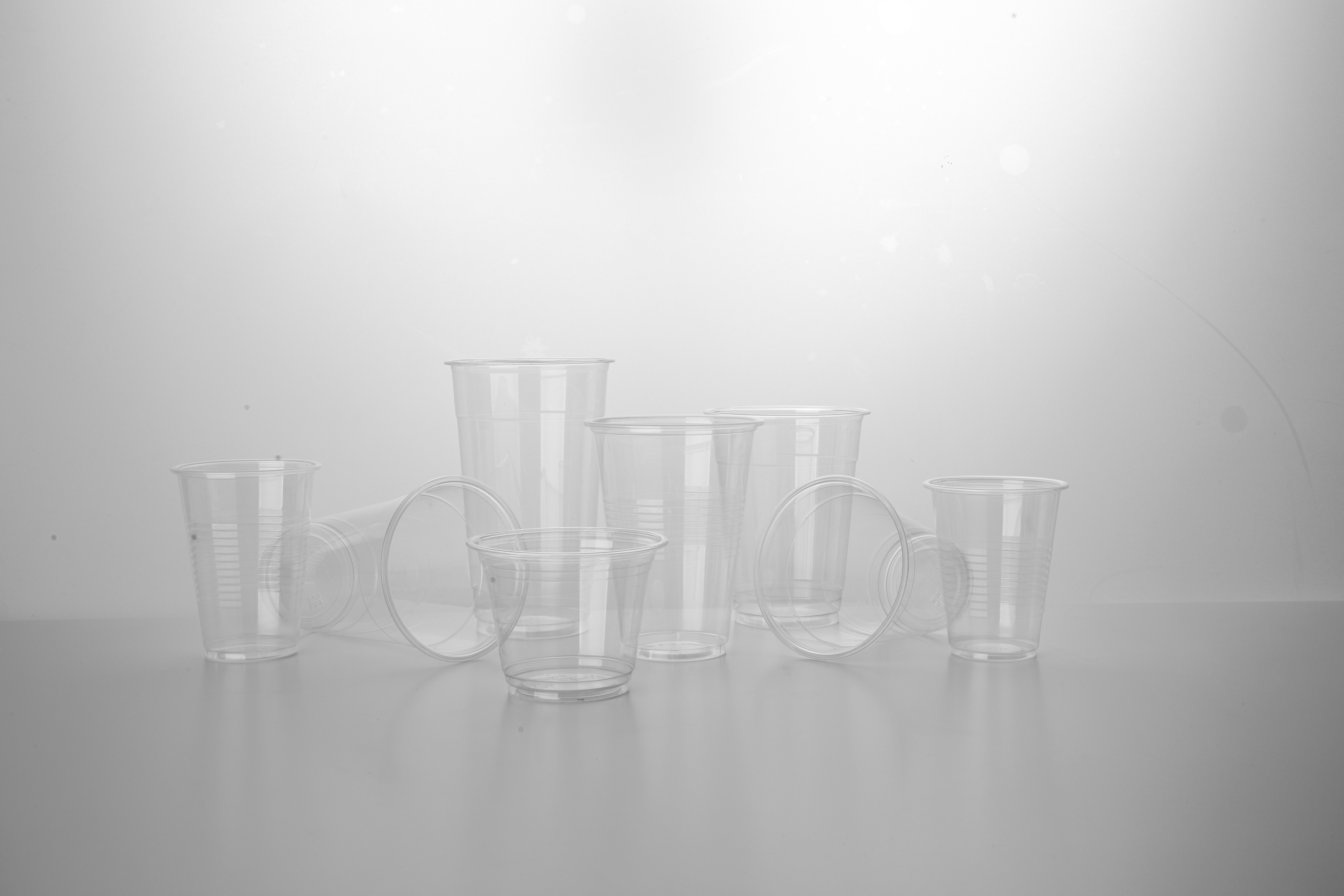 PLA100009 9oz Compostable Clear Cup Cornstarch Biodegradable Cold Drink Cup Custom Logo Eco Cup Factory Direct