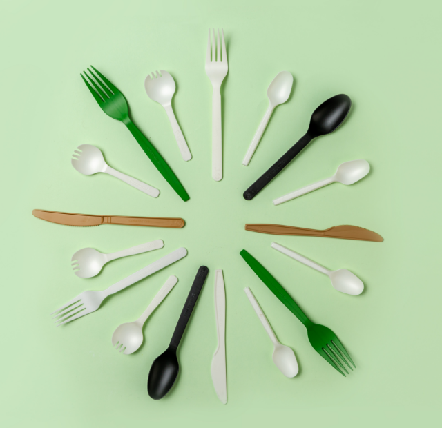 Family-Friendly Cpla Cutlery Set, Compostable, Cutlery Kit, Biodegradable Safety