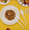 Wholesales Disposable Cornstarch Cpla Plastic Cutlery Set