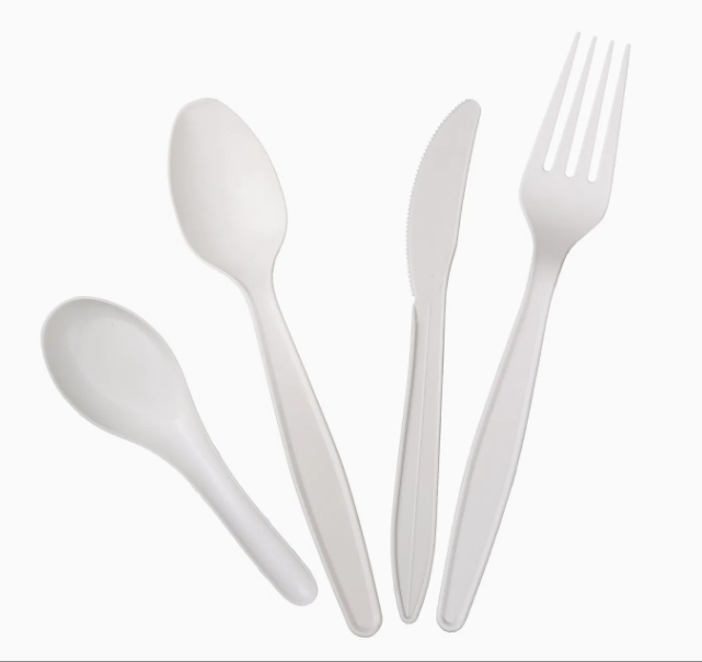 Eco-Friendly Disposable Utensils – Degradable Forks, Knives, Spoons for Parties