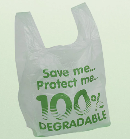Biodegradable Vest Shopping Bags