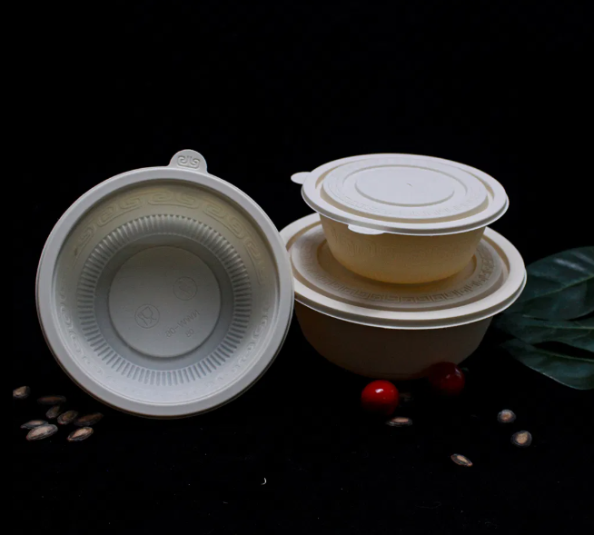 High Quality Biodegradable Cornstarch Disposable Bowl Salad Dessert Bowl