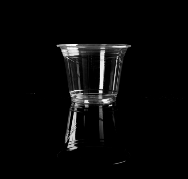 PLA100009 9oz Compostable Clear Cup Cornstarch Biodegradable Cold Drink Cup Custom Logo Eco Cup Factory Direct