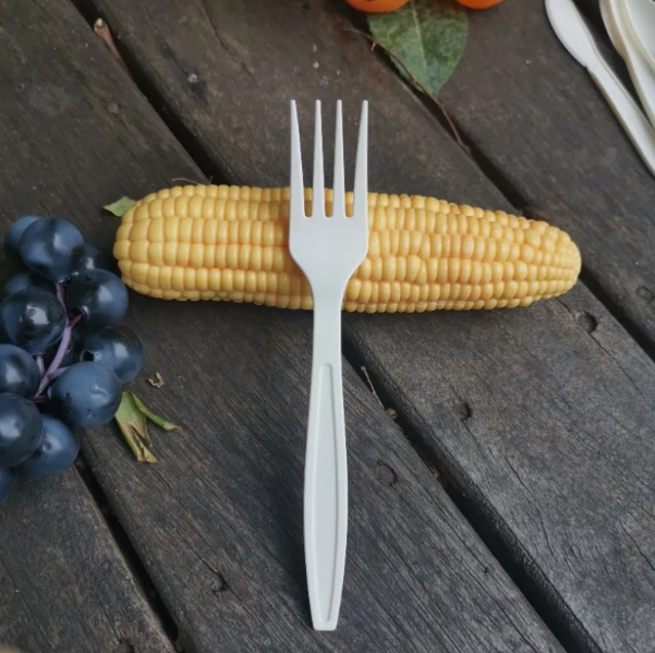 Eco-Friendly Disposable Biobased Cutlery Set – Compostable Forks, Knives & Spoons