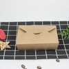 Disposable Paper Tableware Paper Natural Color Box Customziable for Party