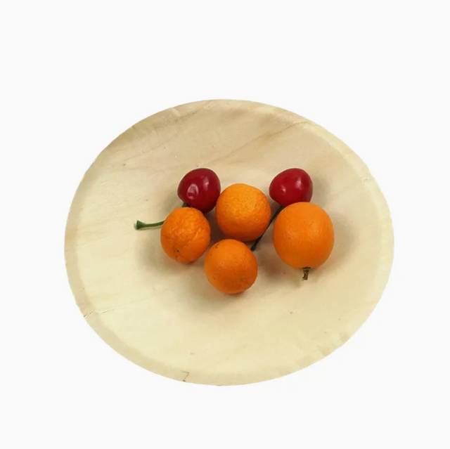 Eco-Certified Biodegradable Wooden Plate Custom for Party - Sustainable Disposable Wooden Plate Made in China