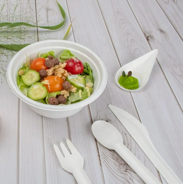 Disposable Tableware Buy Spoon and Fork Set Cake Shovel and Knife Paper Cutlery