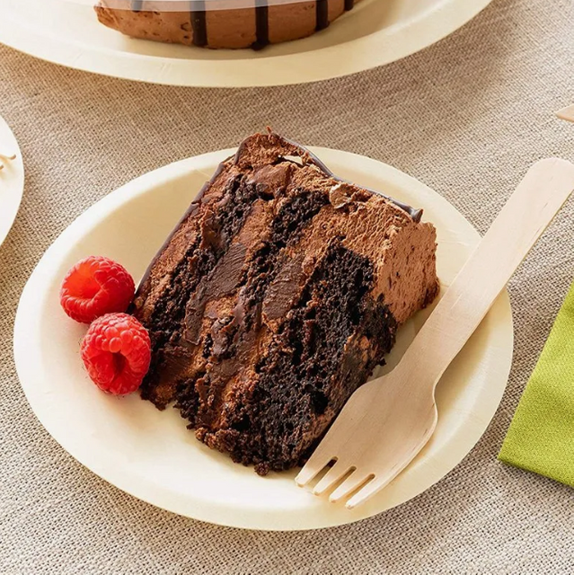 Eco-Certified Biodegradable Wooden Plate Custom for Party - Sustainable Disposable Wooden Plate Made in China