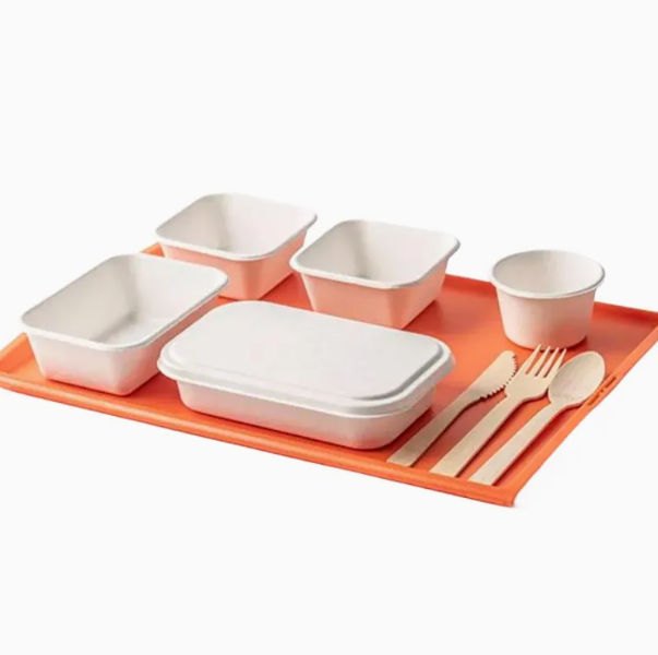 User-Friendly Disposable Paper Food Container: Takeout Lunch Box & Tableware Packaging