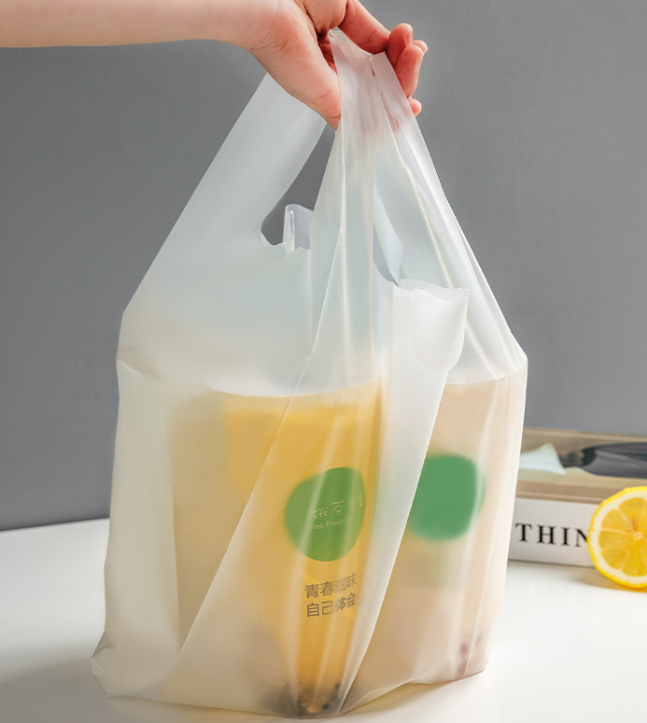 PLA Tea Drink Takeaway Bag 