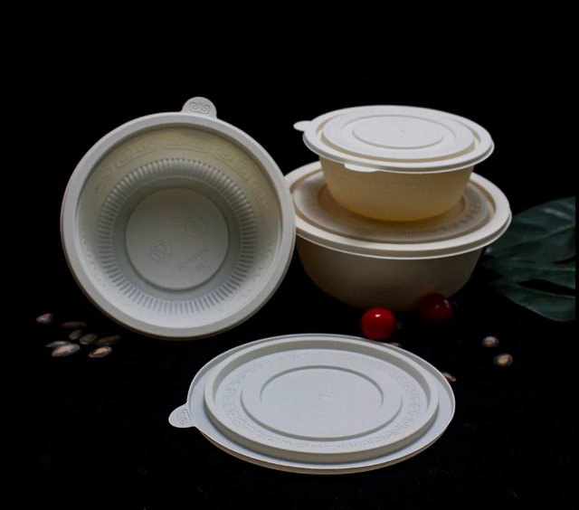 High Quality Biodegradable Cornstarch Disposable Bowl Salad Dessert Bowl
