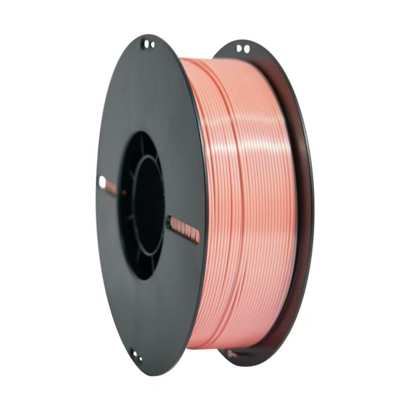 PLA+ Filament Strong Toughness for 1.75mm Silk Pale Pink 3D Printing Filament