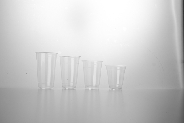 PLA100009 9oz Compostable Clear Cup Cornstarch Biodegradable Cold Drink Cup Custom Logo Eco Cup Factory Direct