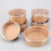 Factory Price Biodegradable Paper Bowl/Disposables Food Packaging Box/Takeaway Box/Paper Contain/Kraft Paper Bowl