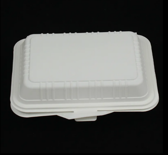  Eco Friendly Biodegradable Disposable Cornstarch Corn Starch Takeaway Bento Lunch Box Food Container