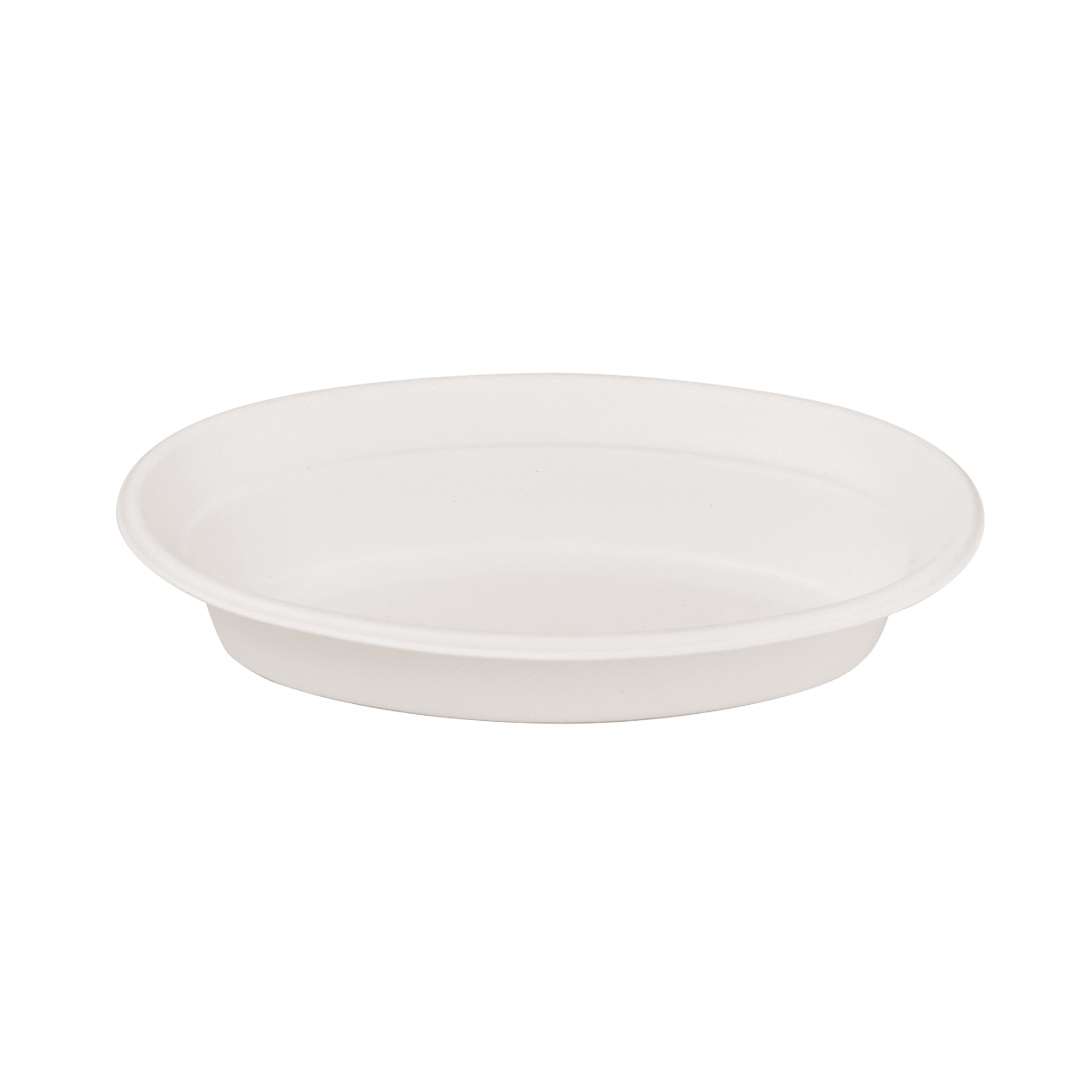 Eco-Friendly Biodegradable Disposable Food Container Sugarcane Bagasse Oval Salad Bowl
