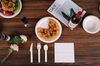 Biodegradable Disposable Bamboo Knife Fork Spoon Printing Cutlery Sets