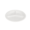 Eco Friendly Food Packaging Unbleached Bagasse Pulp Plate