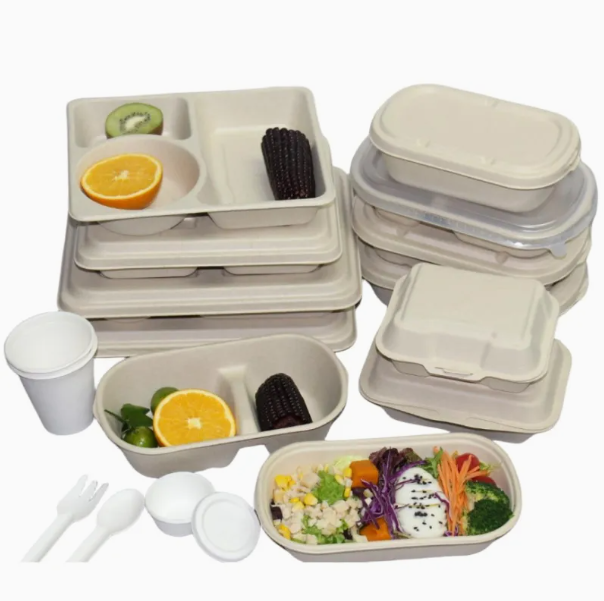 User-Friendly Disposable Paper Food Container: Takeout Lunch Box & Tableware Packaging