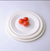 Biodegradable Sugarcane Bagasse Tableware Dish Carry-out Tableware Takeaway Compostable Sugarcane Food Container Pulp Fiber Round Disposable Paper Plate