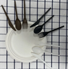 Wholesales Disposable Cornstarch Cpla Plastic Cutlery Set