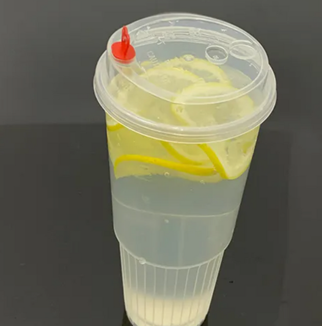 Custom Printed PP Plastic Cups - Disposable Hot Drink Cups for Coffee & Tea