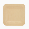 Biodegradable Disposable And Eco-Friendly Carbonization Bamboo Tableware Plate Made In China