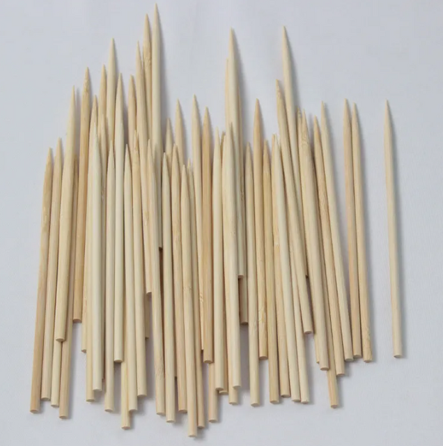 Biodegradable Disposable And Eco-Friendly Carbonization Bamboo Tableware Stick For BBQ Made In China