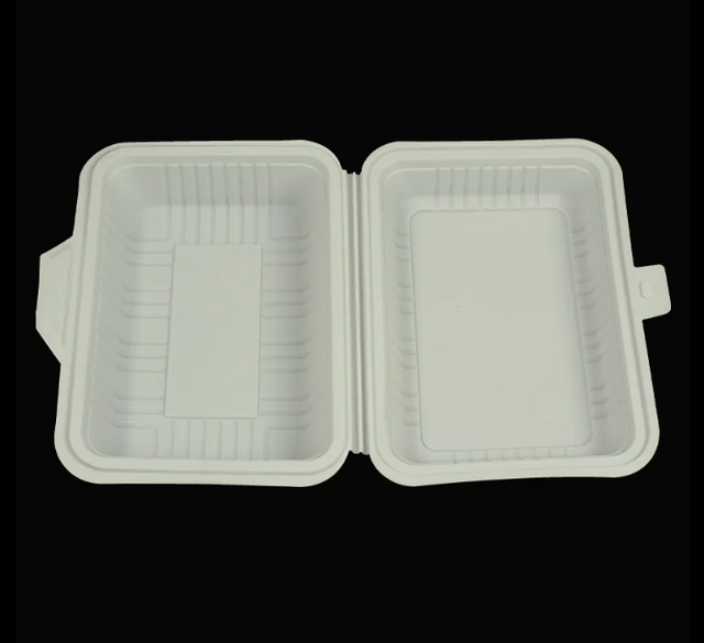  Eco Friendly Biodegradable Disposable Cornstarch Corn Starch Takeaway Bento Lunch Box Food Container