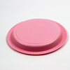 Disposable Plastic Party Plates - Food Safe PS Round Plates in Assorted Colors