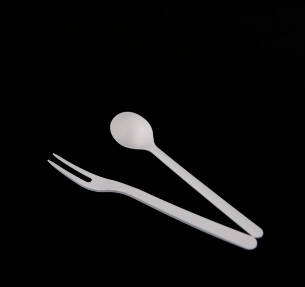 Eco-Friendly Disposable Cpla Biodegradable Compostable Cutlery Kit for Parties