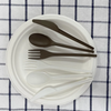 Wholesales Disposable Cornstarch Cpla Plastic Cutlery Set