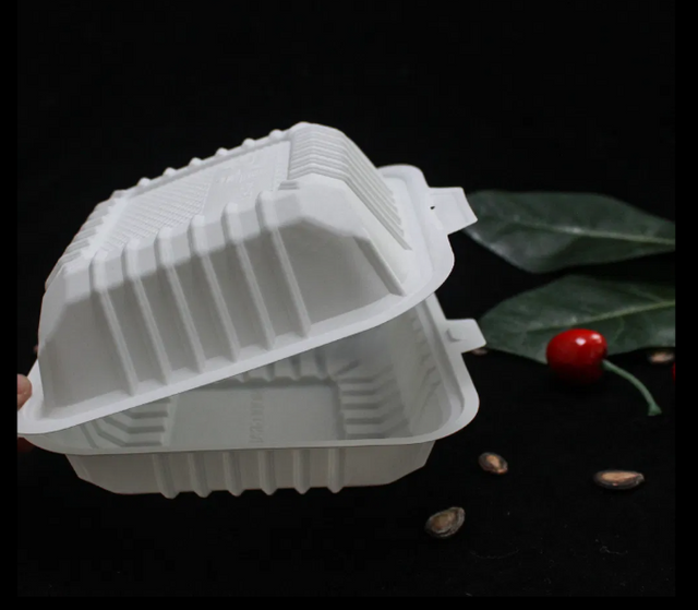  Eco Friendly Biodegradable Disposable Cornstarch Corn Starch Takeaway Bento Lunch Box Food Container