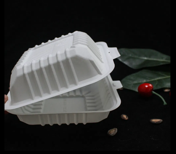  Eco Friendly Biodegradable Disposable Cornstarch Corn Starch Takeaway Bento Lunch Box Food Container