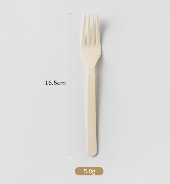Eco-Friendly Disposable Cpla Biodegradable Compostable Cutlery Kit for Parties