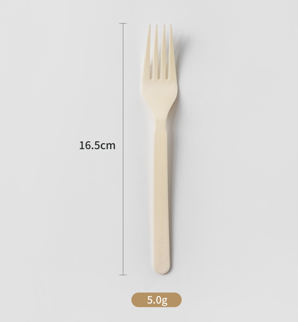 Eco-Friendly Disposable Cpla Biodegradable Compostable Cutlery Kit for Parties