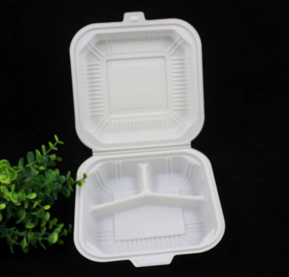 Eco-Friendly Disposable Biobased Containers – 100% Compostable & Biodegradable Food Boxes