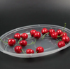 Disposable Plastic Party Plates - Food Safe PS Round Plates in Assorted Colors