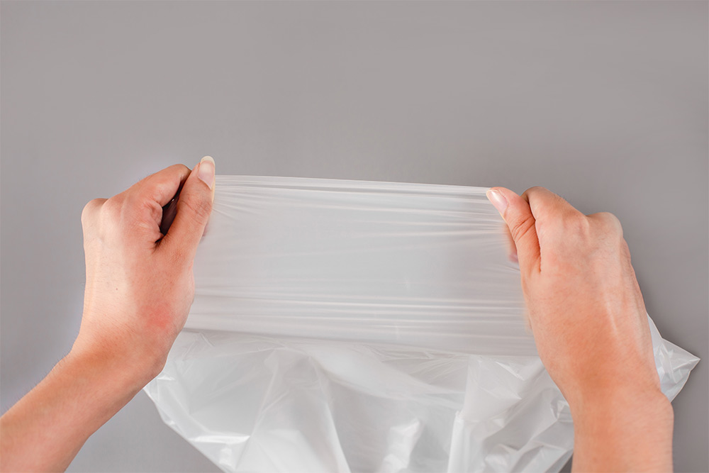 PLA Garbage Bags - Fully Biodegradable Trash Bags for Household Use