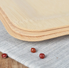 Biodegradable Disposable And Eco-Friendly Carbonization Bamboo Tableware Plate Made In China