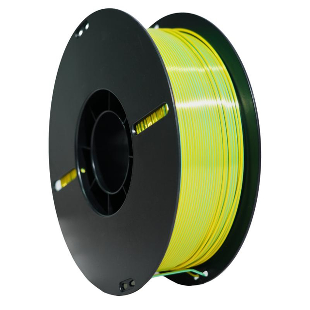 Hot Sales Eco-Friednly 1.75mm Silk Gold-green PLA Filament for 3D Printing