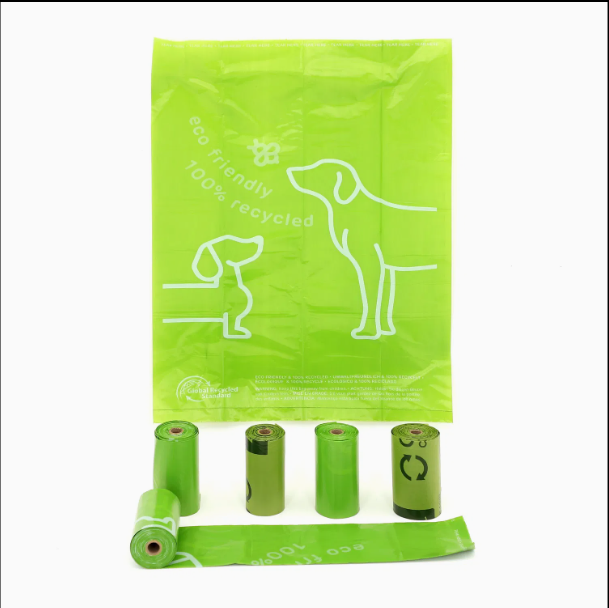  Disposable Compostable Bags Factory Customized Organic Biodegradable Garbage Bag Dog Poop Waste Bag for Sale