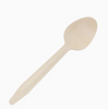 Eco-Certified Biodegradable Wooden Spoons - Individually Poly Bagged Disposable Cutlery Made in China