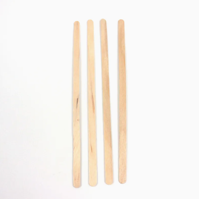 Eco-Certified Biodegradable Wooden Coffee Stirrers - Sustainable Disposable Wooden Sticks Made in China